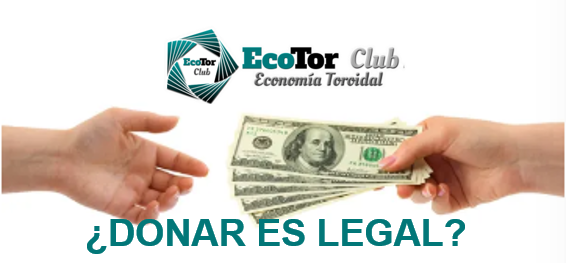 ¿Donar es legal?